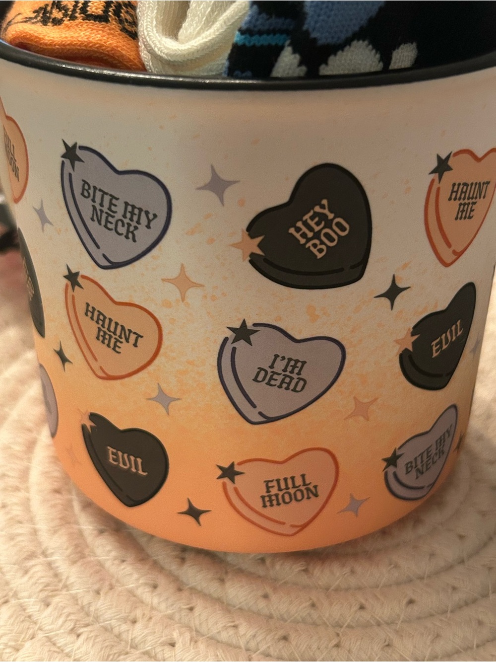 Halloween Bundle. Mug Socks, and Witch Eyelashes - Picture 8 of 8